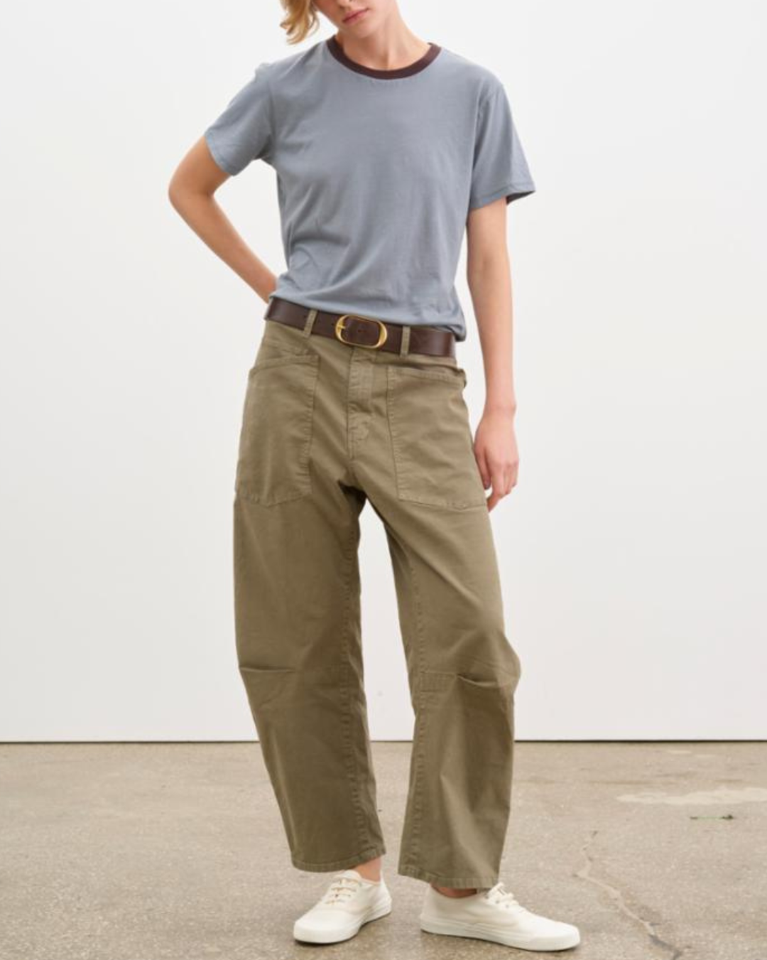 Shon Pant | Vintage Washed French Khaki