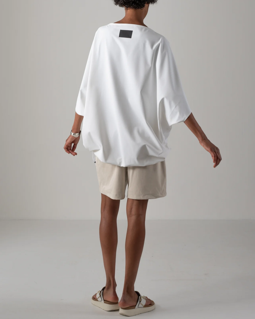 Nikita Hexagon Top | White