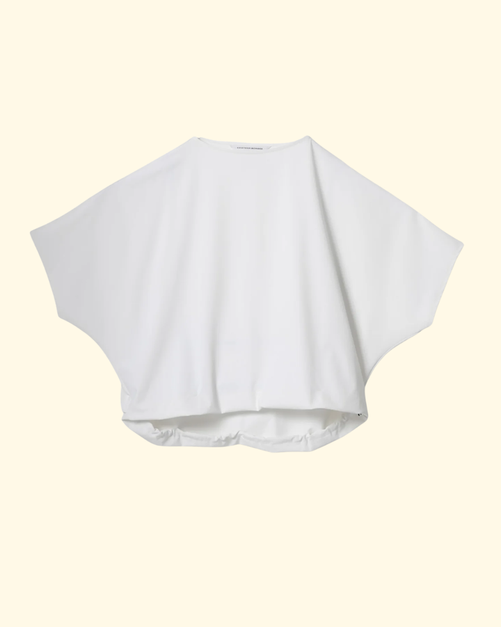 Nikita Hexagon Top | White