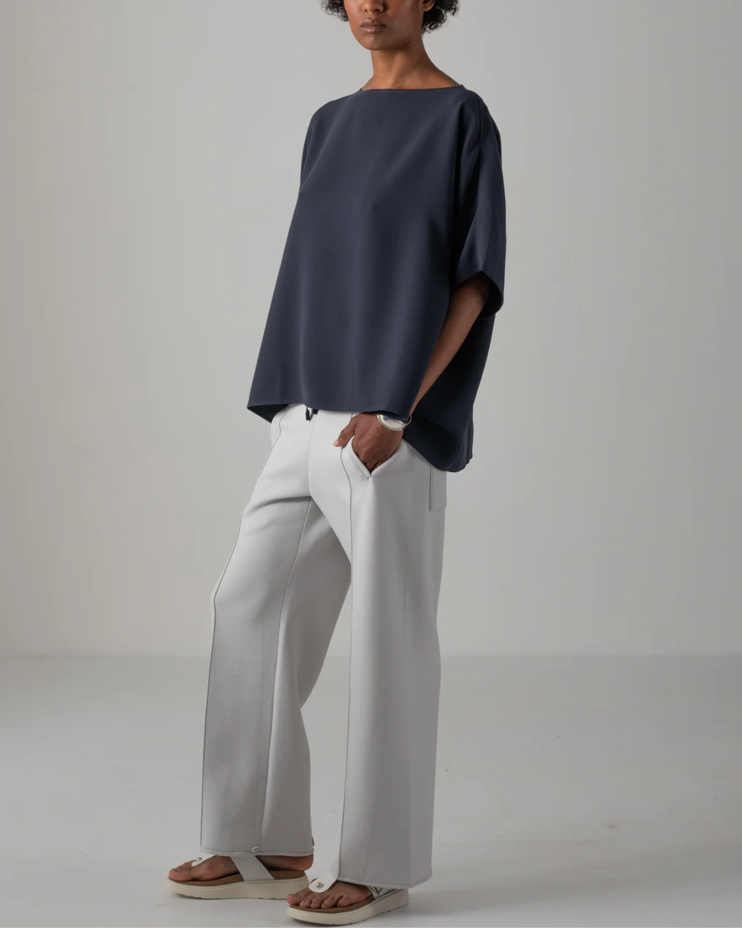 Betty Top | Dark Grey