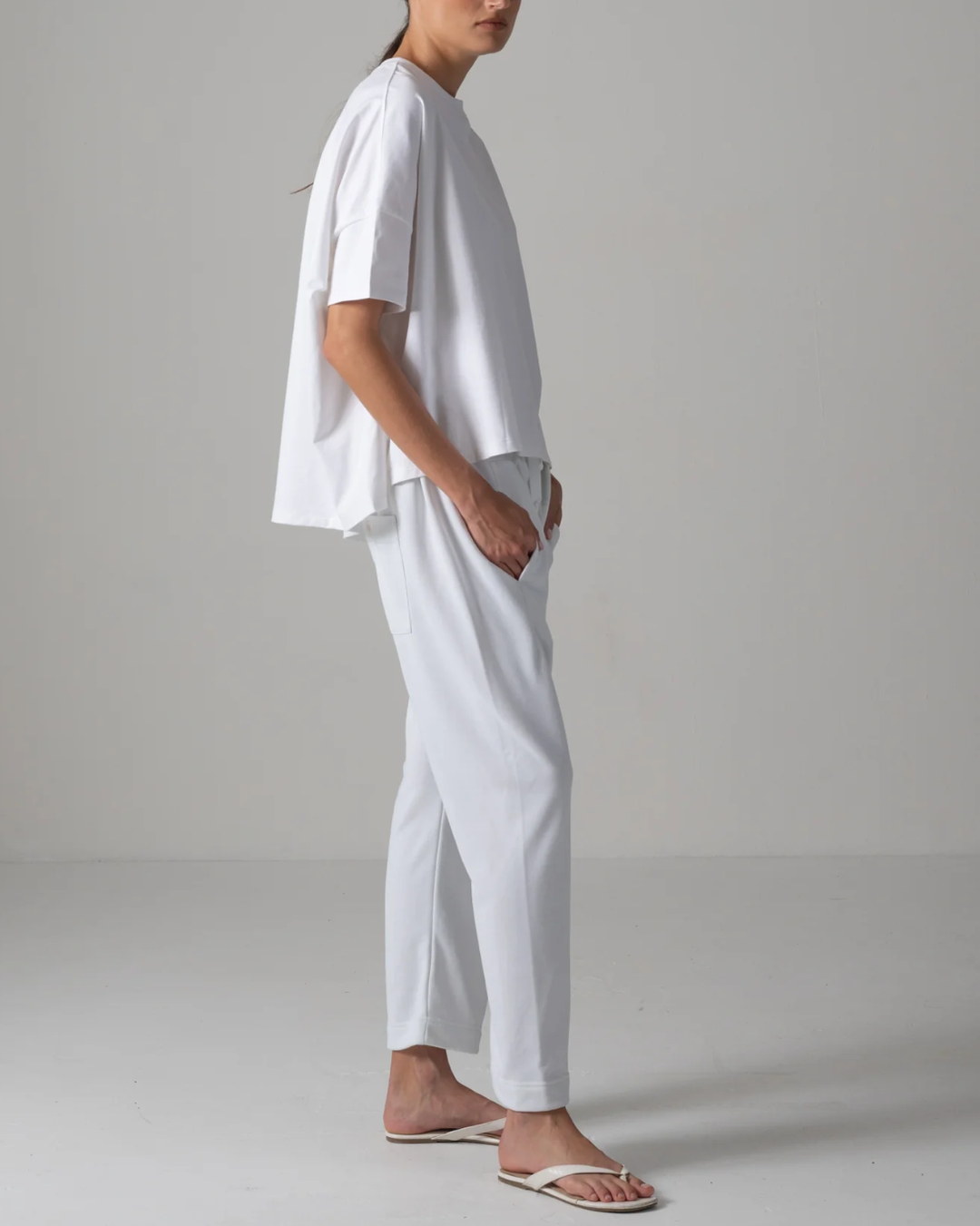 London PJ Trousers | White