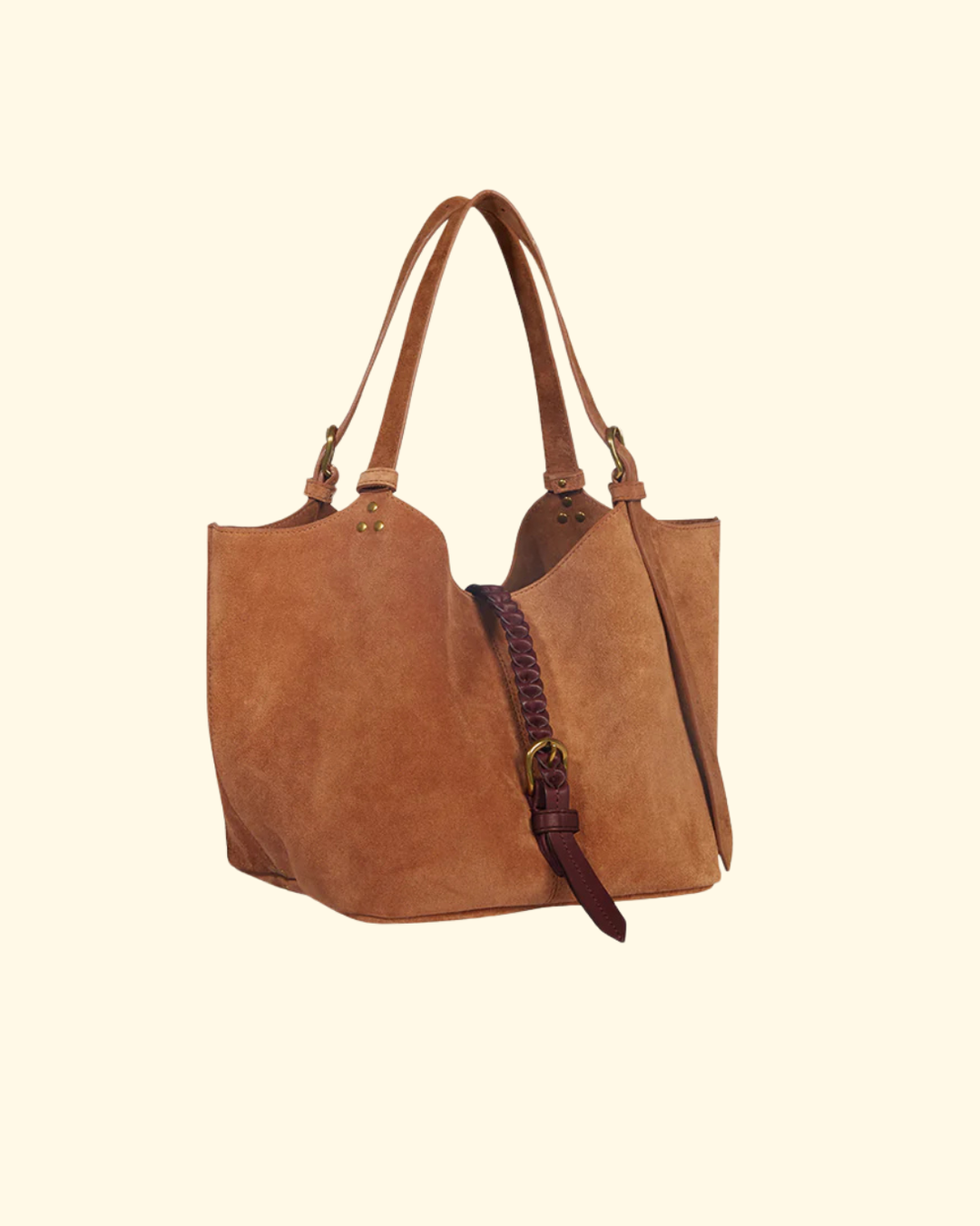 Joseph M | Caramel Split Suede