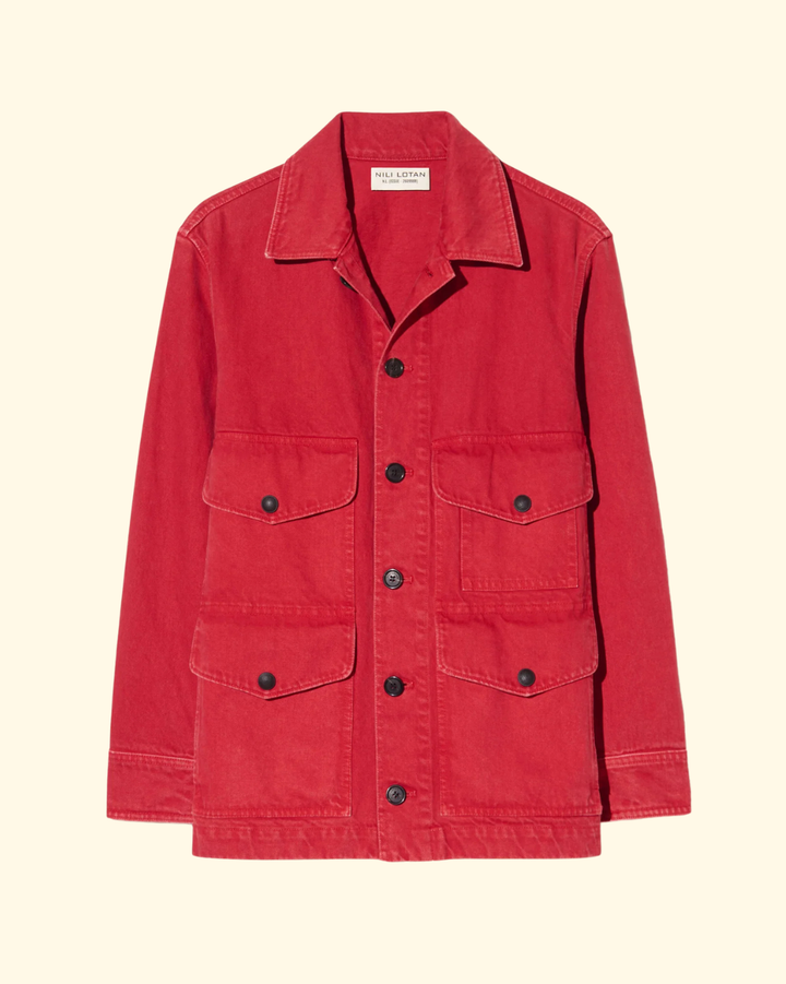 Leroy Jacket | Scarlet