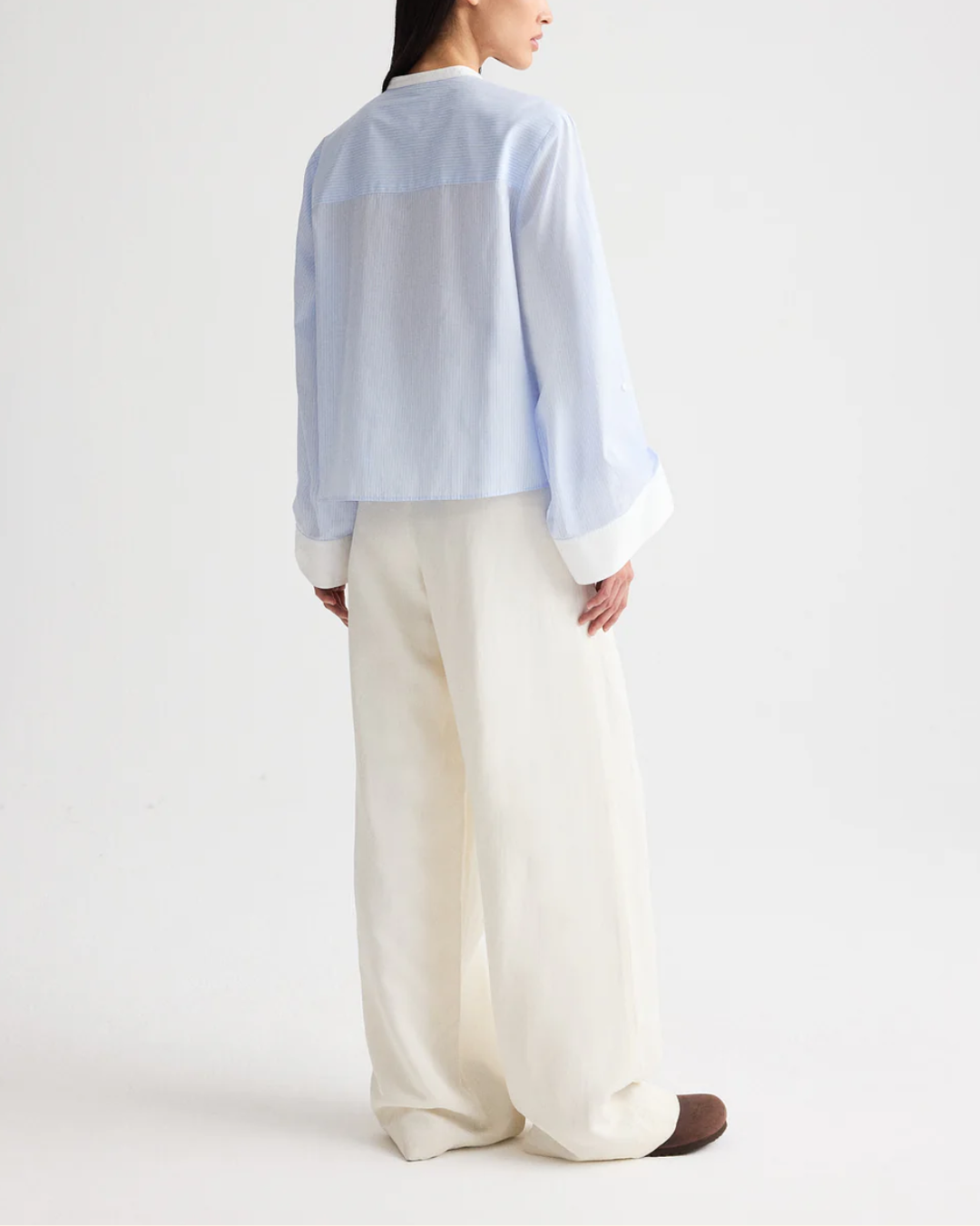 Beau Top | Blue Haven/White