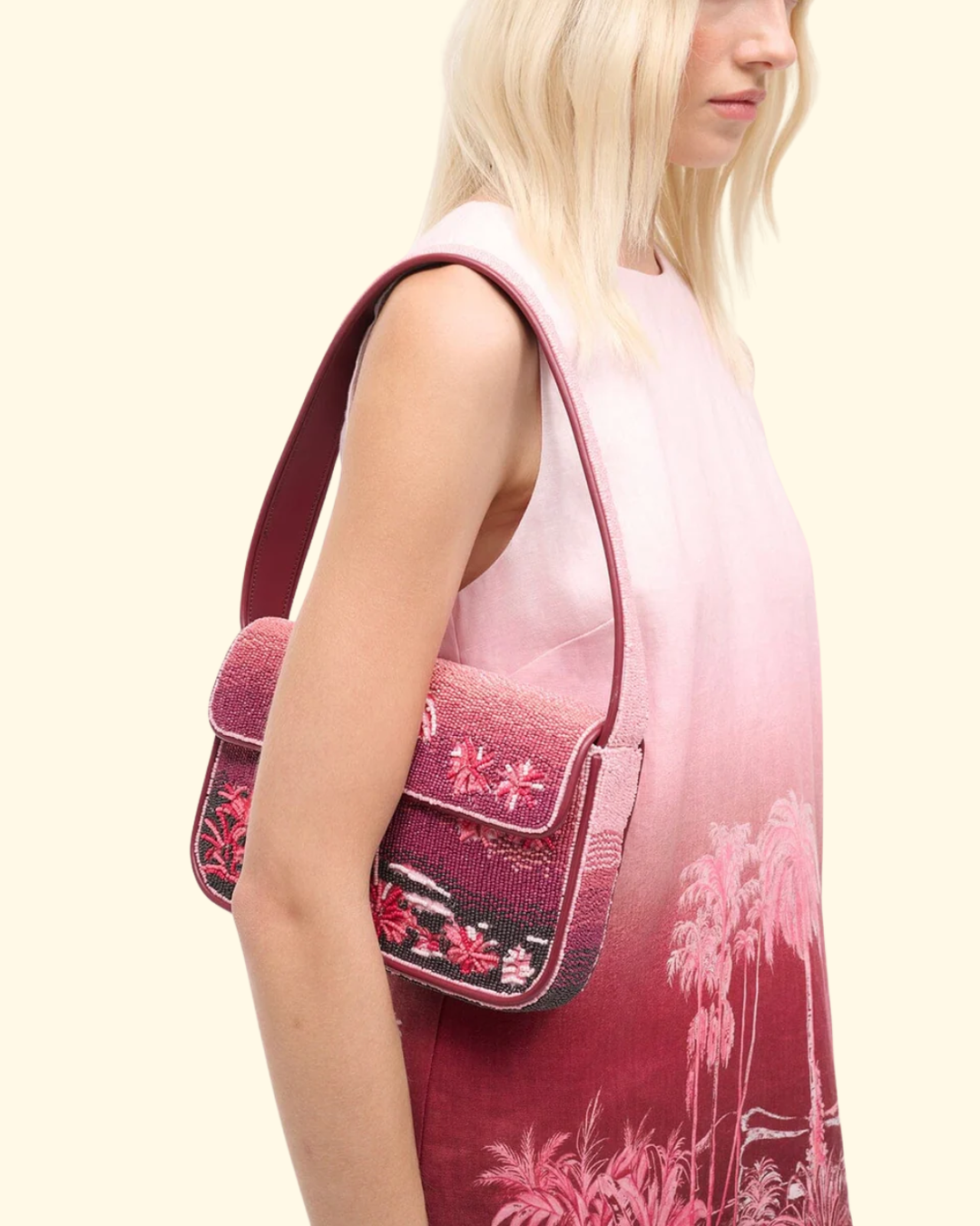 Tommy Beaded Bag | California Clouds