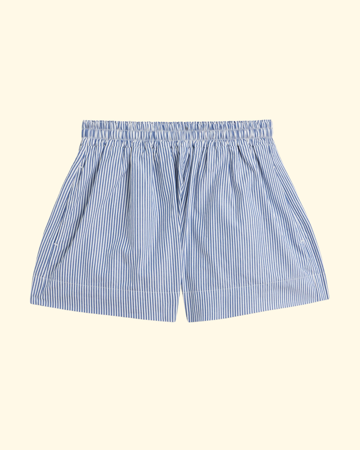 Shkip Shorts | Navy Stripe