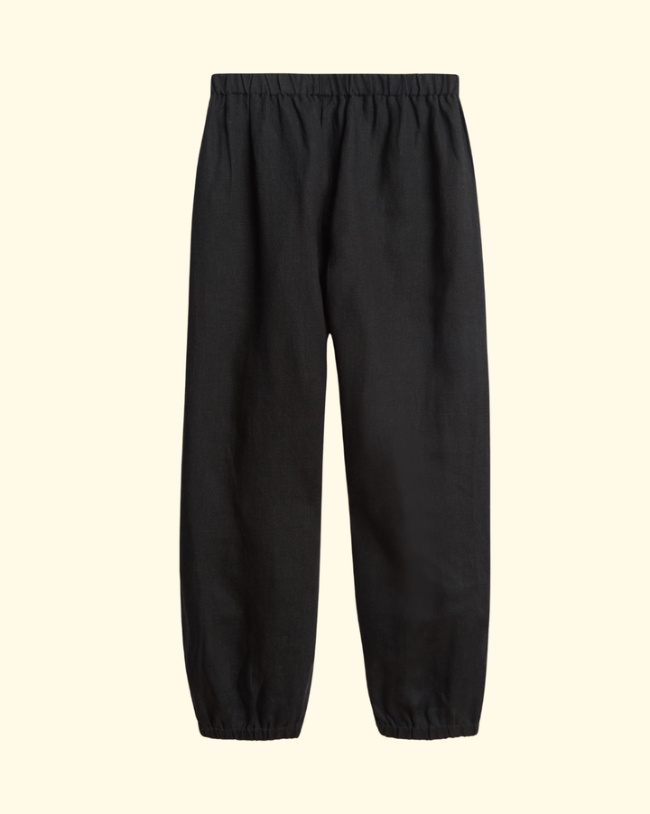 Delos Linen Pant | Black