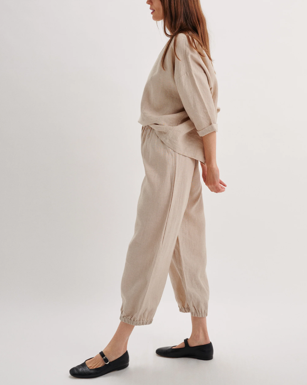 Delos Linen Pant | Natural