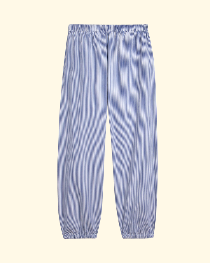 Delos Pant | Navy Stripe