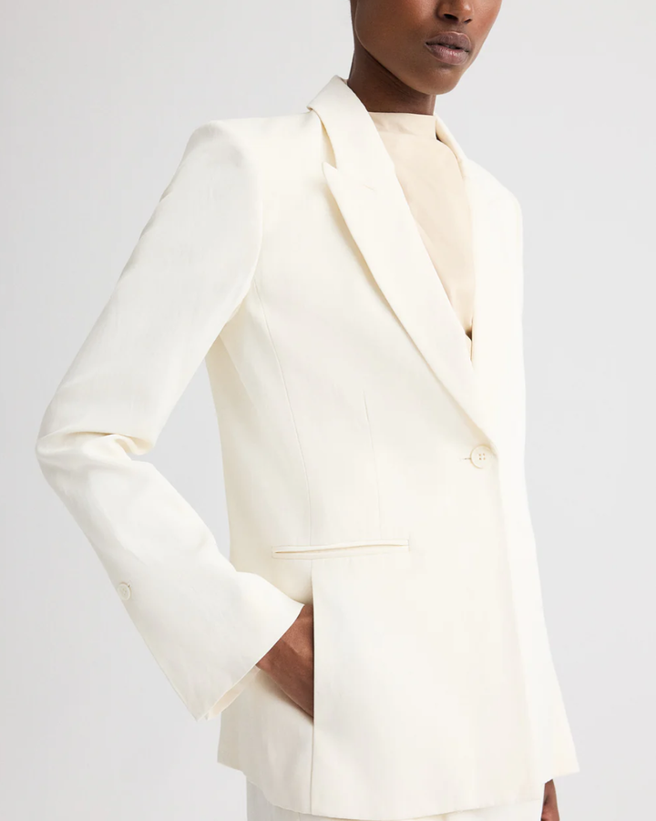 Her Fit Blazer | Bone