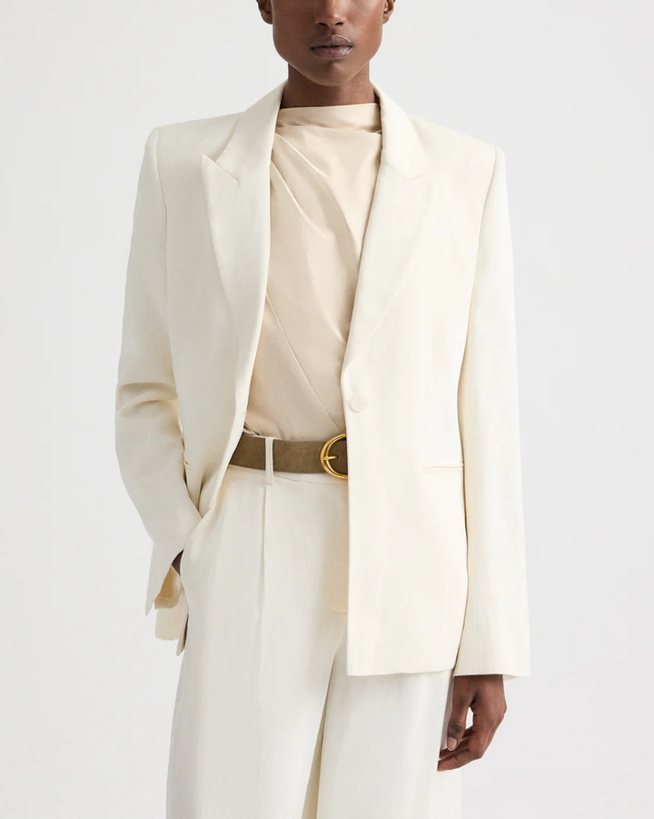 Her Fit Blazer | Bone