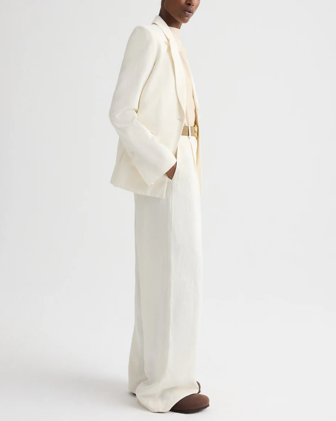 Her Fit Blazer | Bone