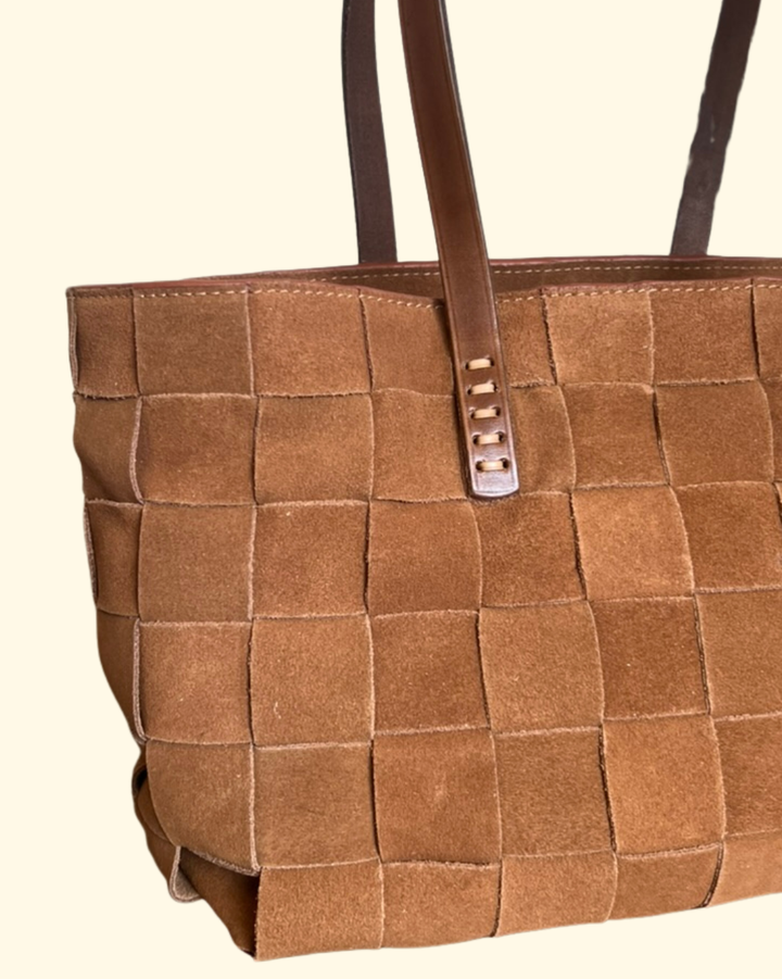 Japan Tote | Suede Honey