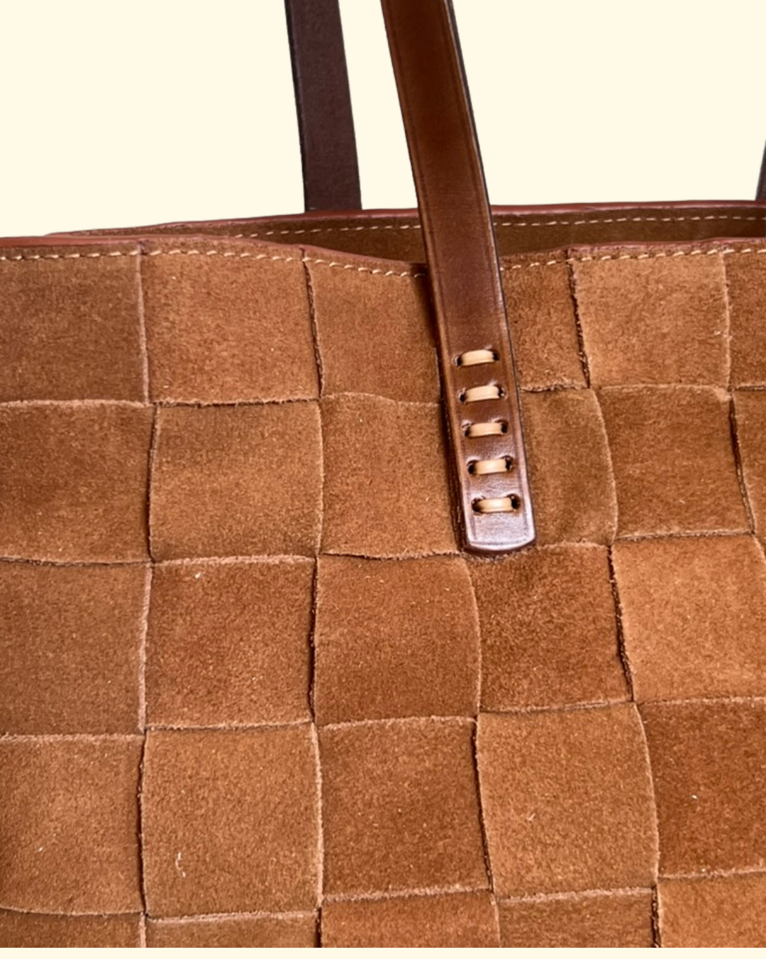 Japan Tote | Suede Honey