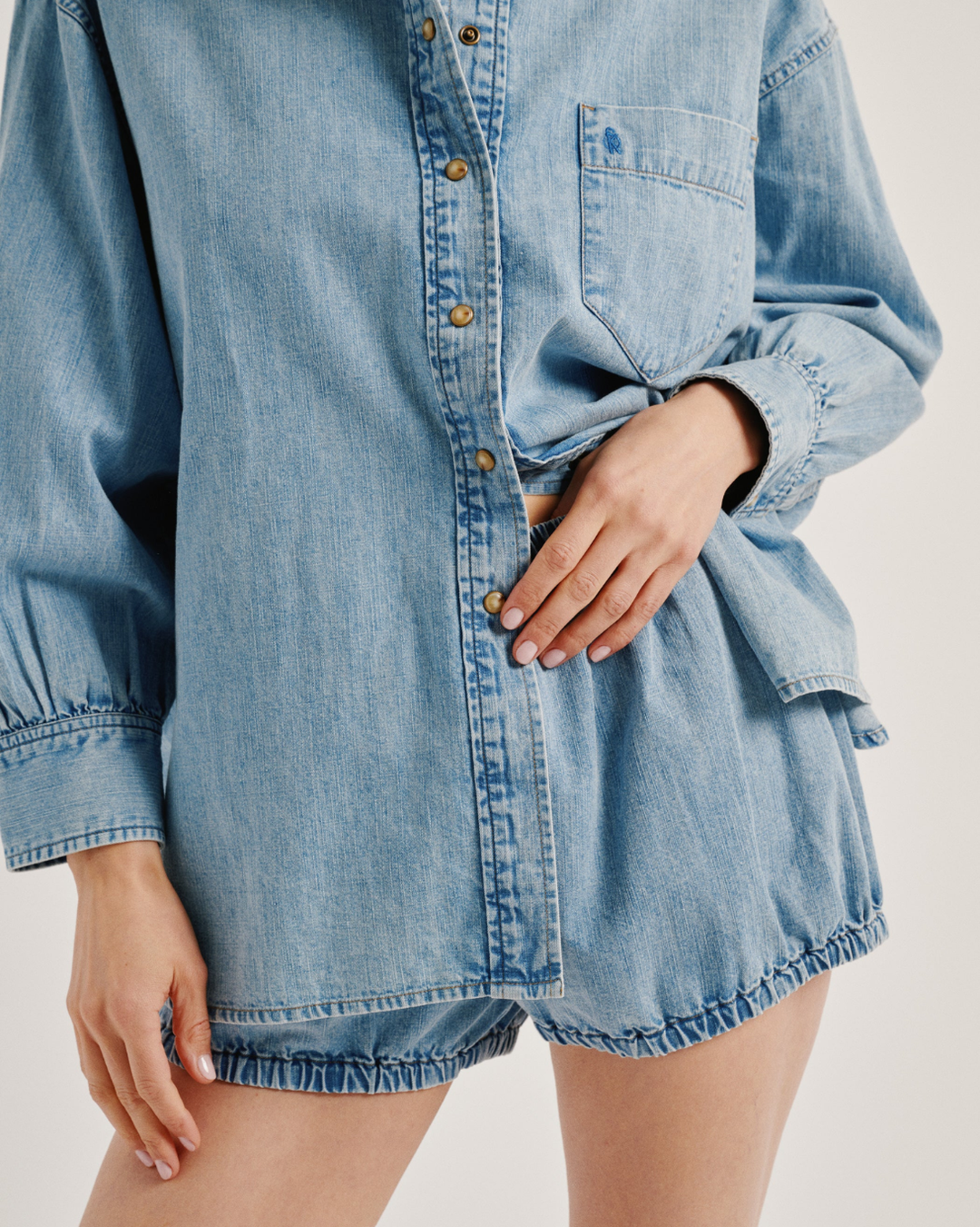 Hera Denim Bloomers | Okeanos