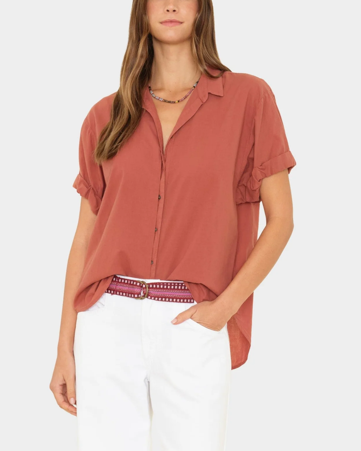 Channing Shirt | Cinnabar