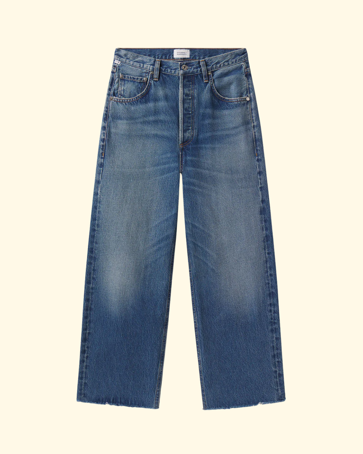 Ayla Raw Hem Crop | Chaya