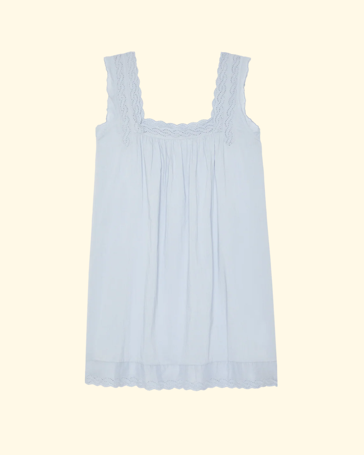 The Eyelet Mini Tank Dress | Rainwater