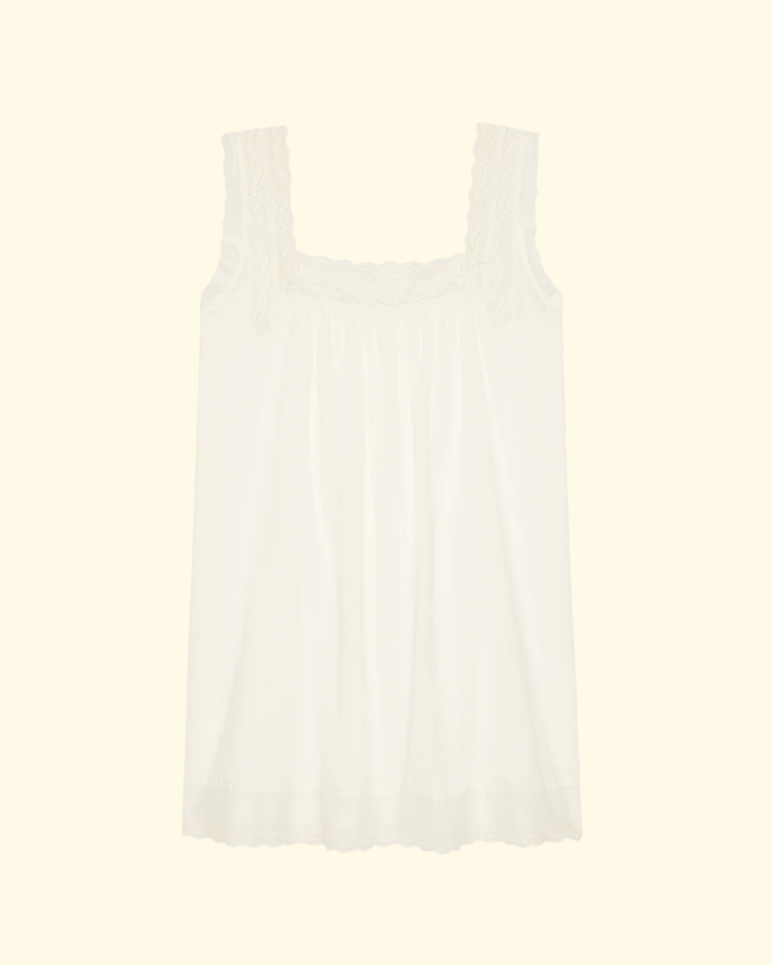 white cotton tank top dress Wholesale White Tank Dress with Elastic (Shirred) Top