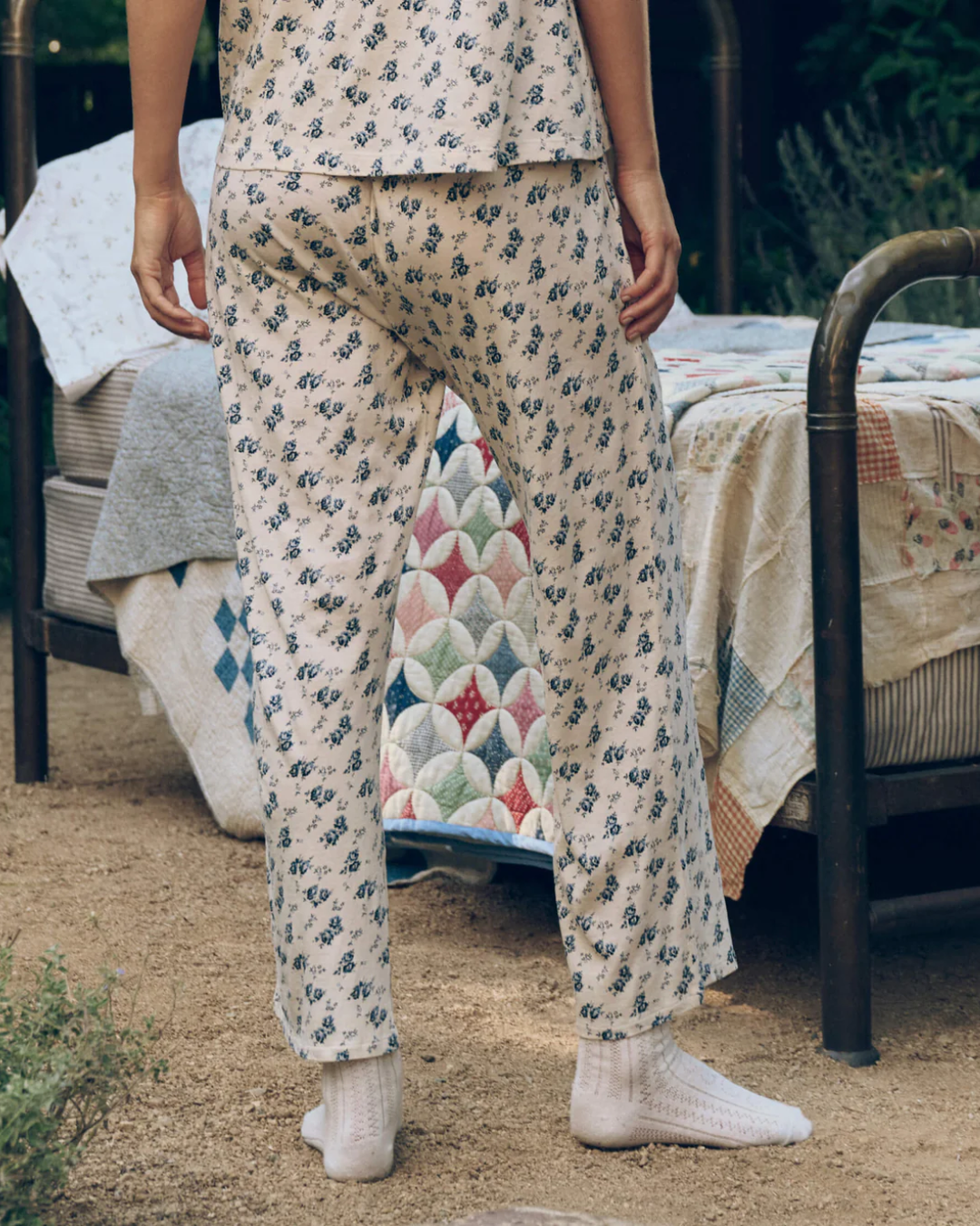The Jersey Easy Sleep Pant | Indigo Rose