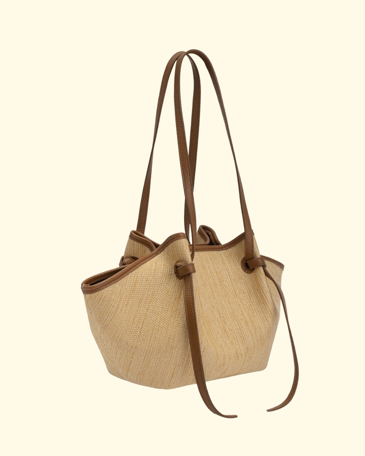 Mochi | Biscuit Woven Raffia