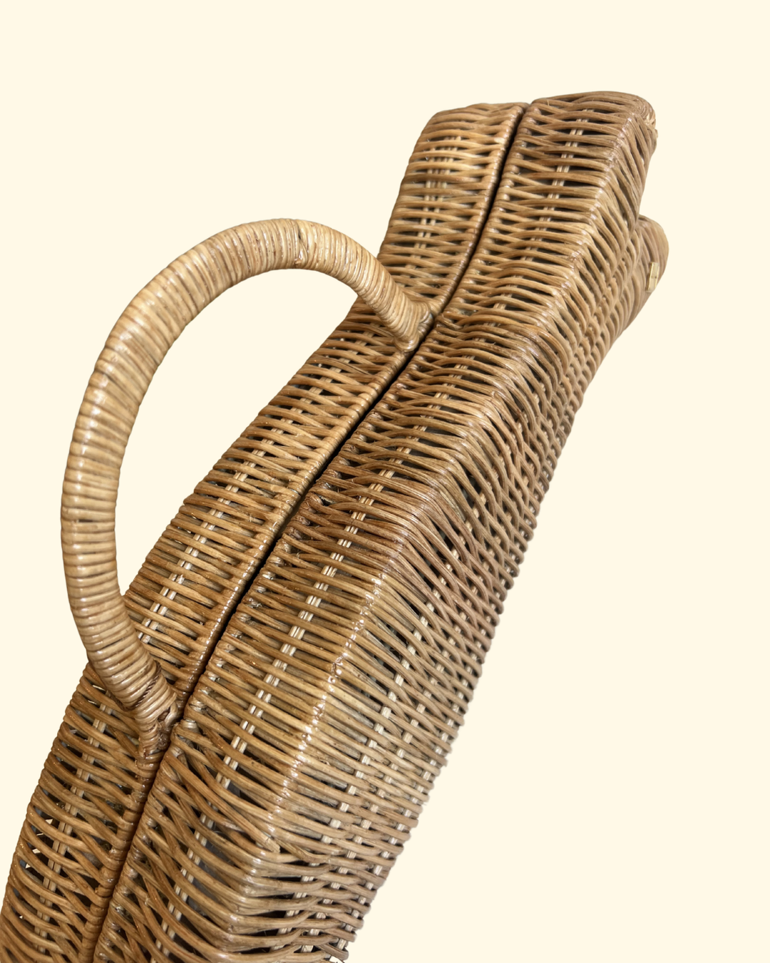 Isda Wicker Clutch | Natural