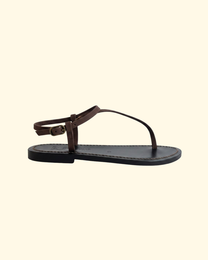 Moka Sole Vassili | Nubuck Ebony