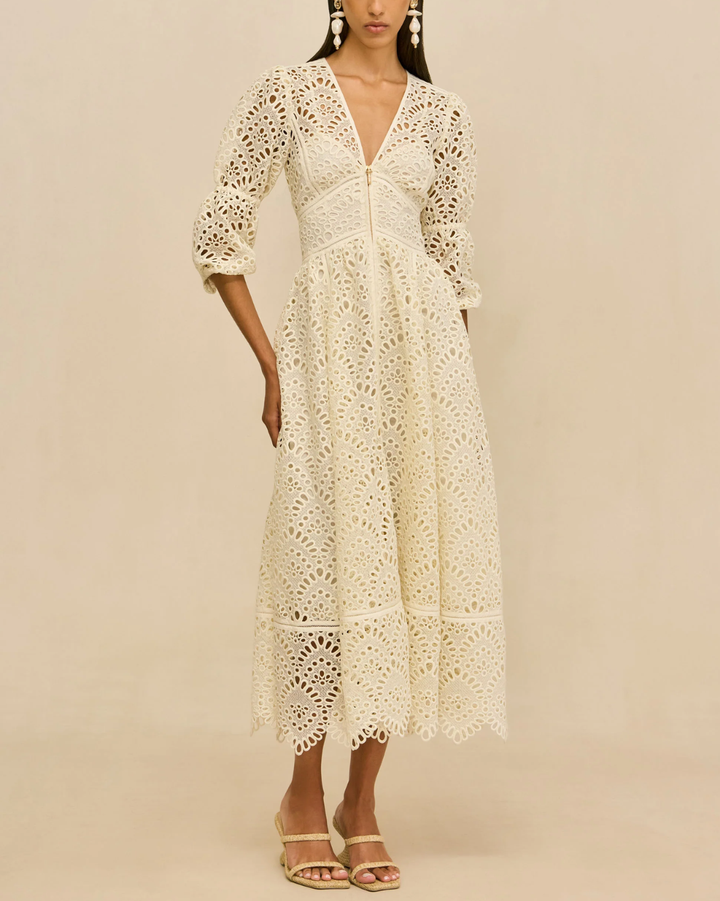 Rosalind Dress | Off White