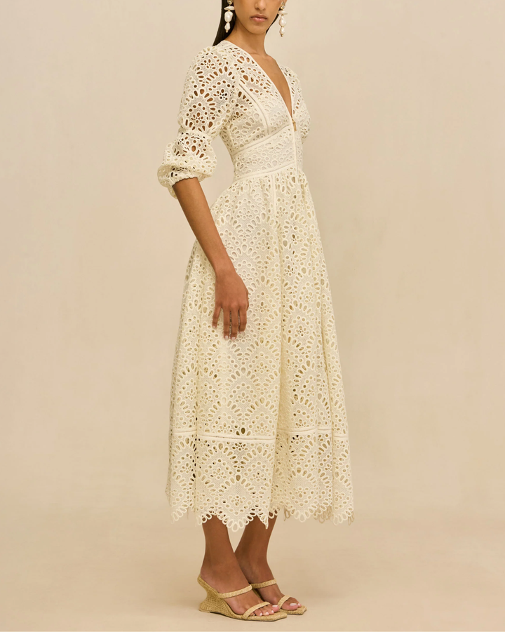 Rosalind Dress | Off White