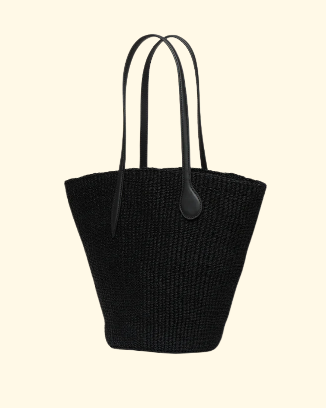 Straw Basket | Black