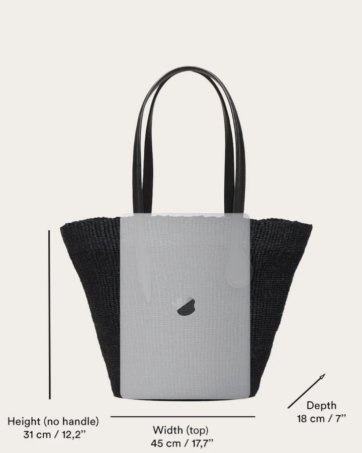 Straw Basket | Black