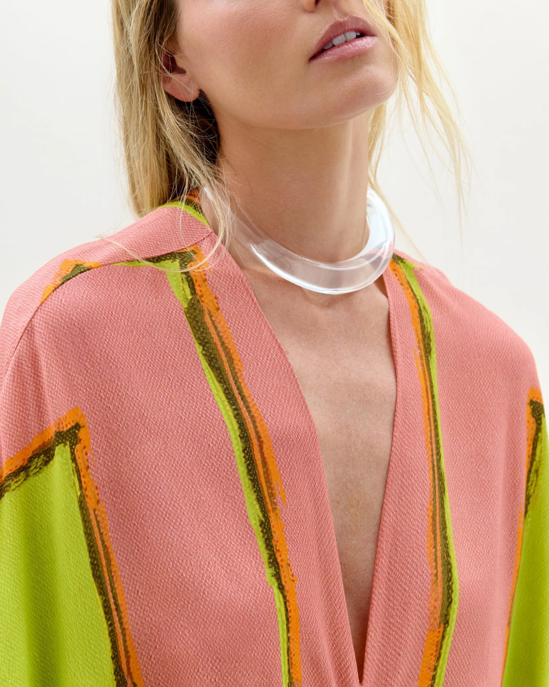 Fiore Tunic | Neon Blossom