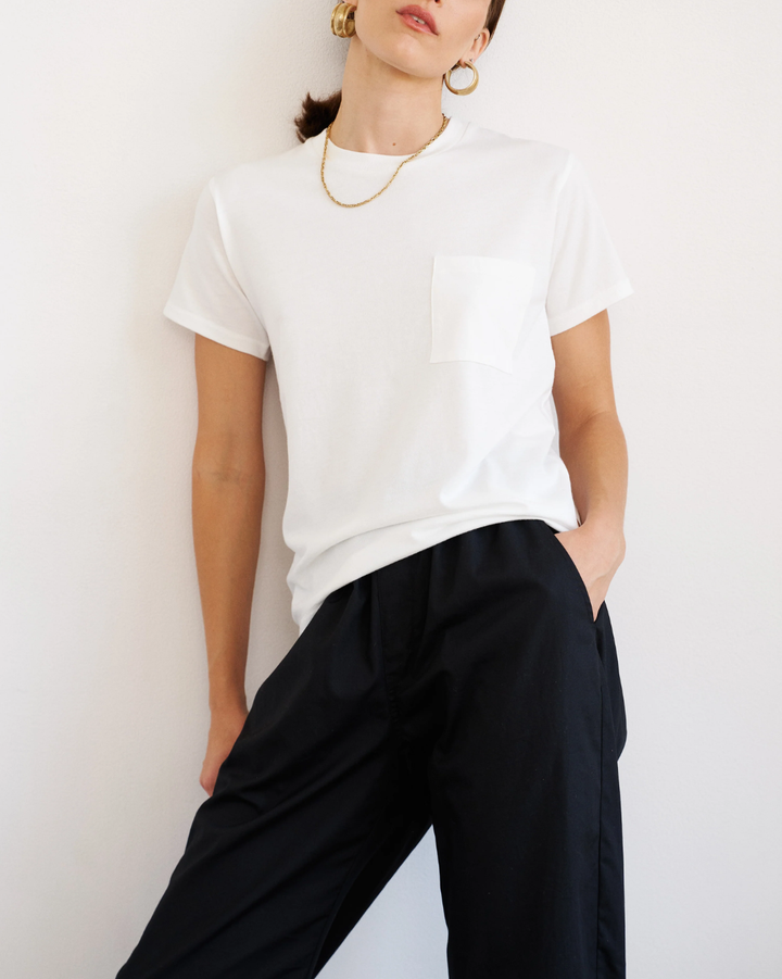 The Pocket Tee | White