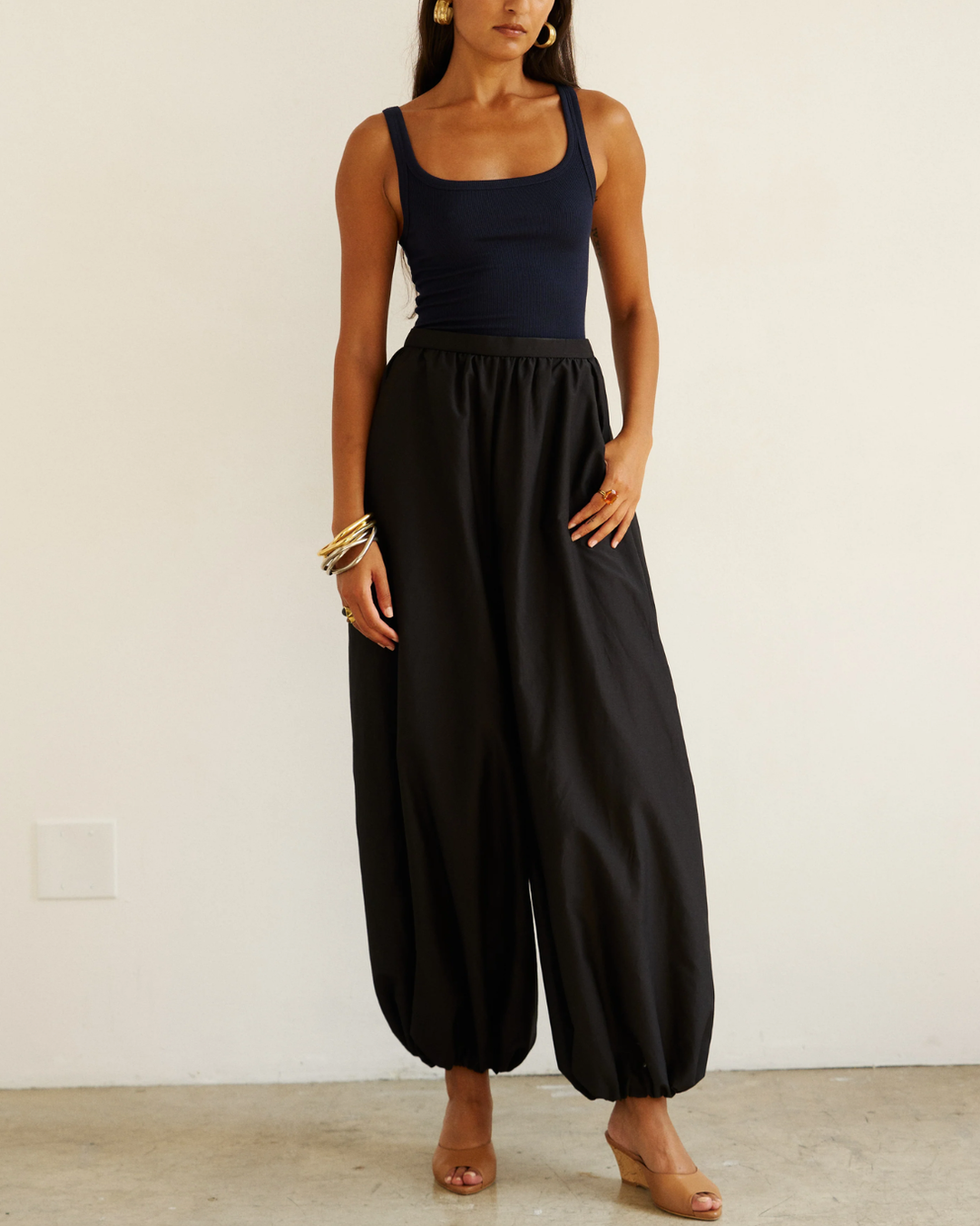 The Undershirt Rib Tank | Navy