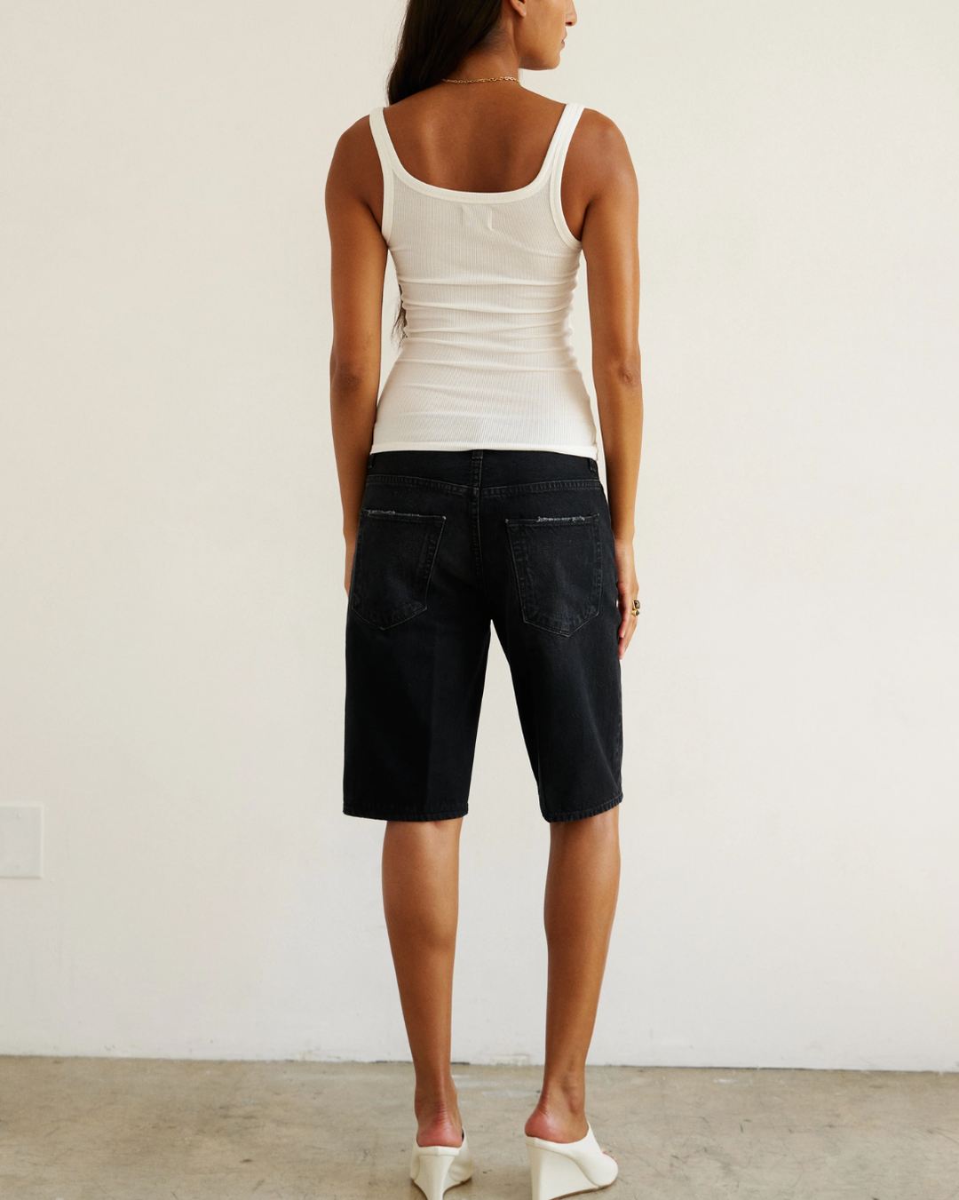 The Undershirt Rib Tank | White