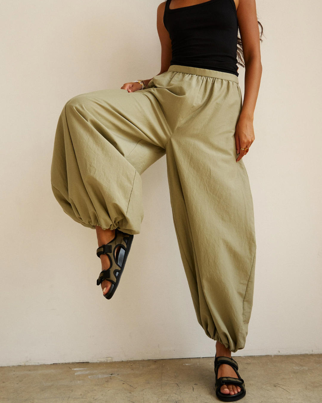 The Balloon Pant | Eucalyptus