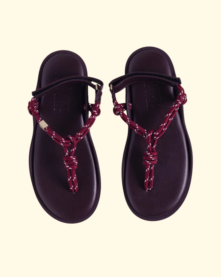 Flo Monocolor | Bordeaux