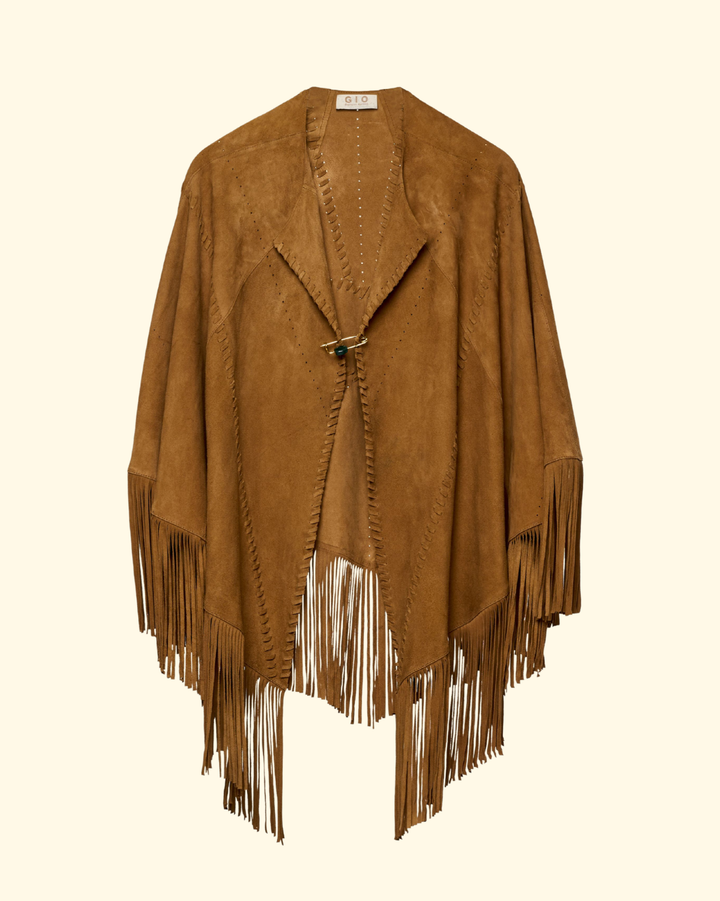 Amore Suede Shawl