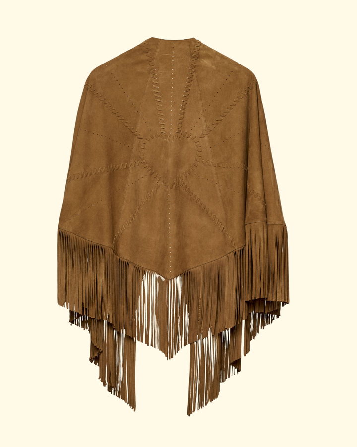 Amore Suede Shawl