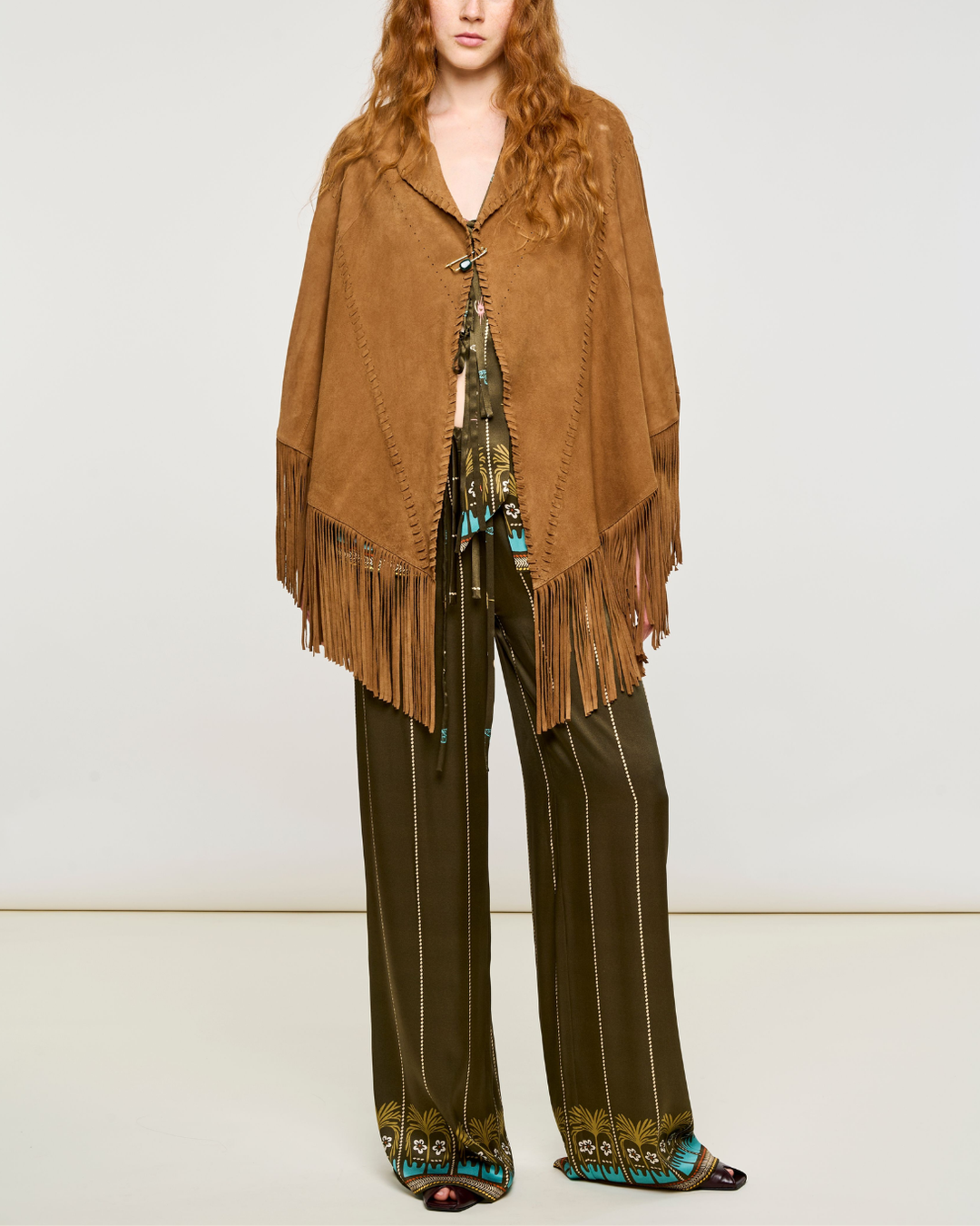 Amore Suede Shawl