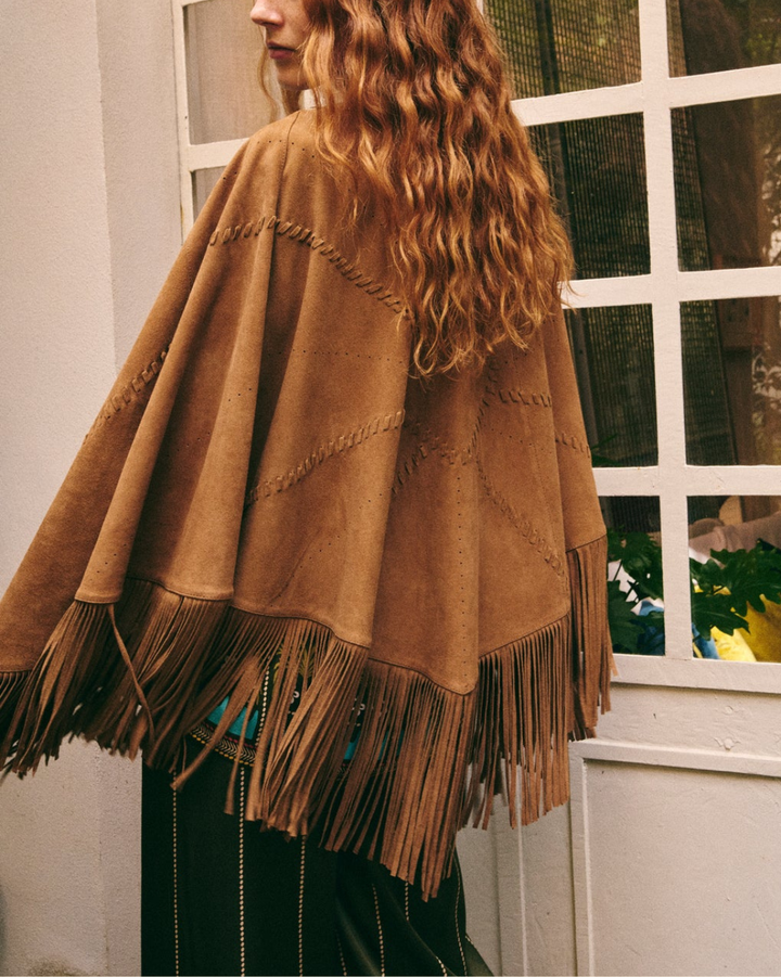 Amore Suede Shawl