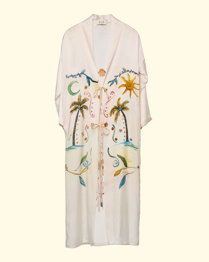 Kimono With Laces | Watercolors Gio's Universe