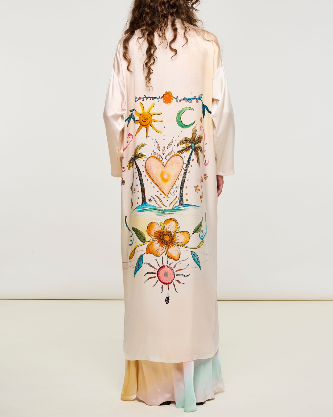 Kimono With Laces | Watercolors Gio's Universe