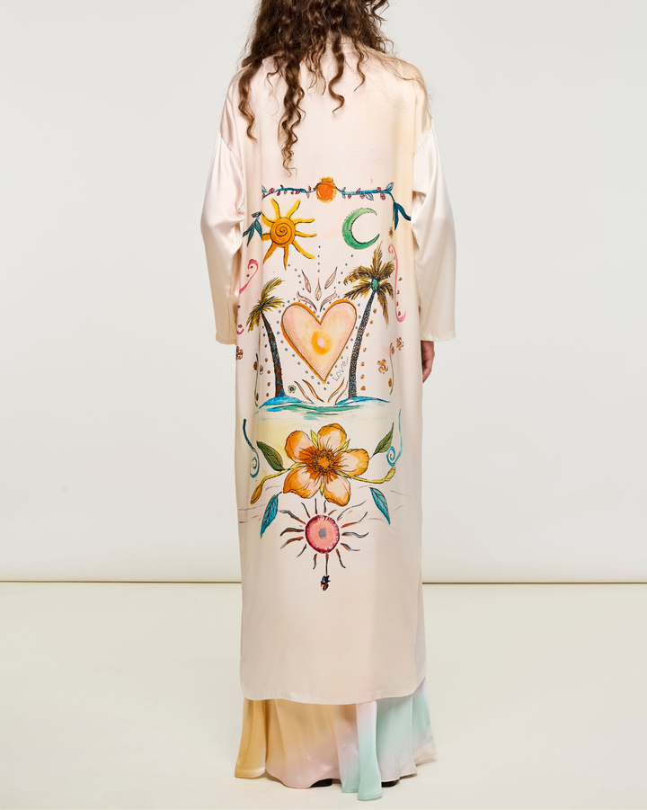 Kimono With Laces | Watercolors Gio's Universe