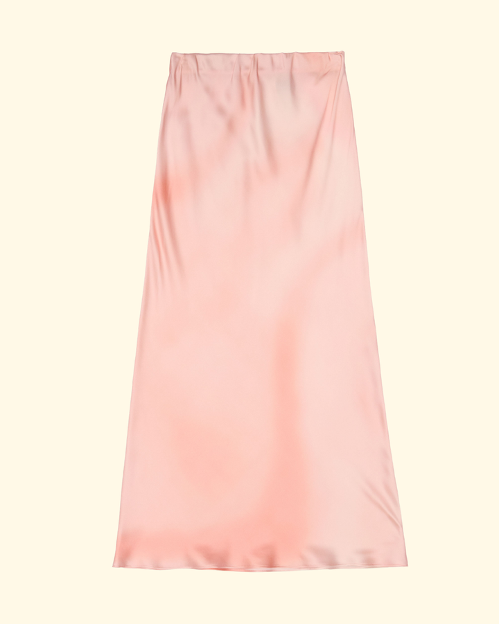 Silk Skirt | Pink Sand