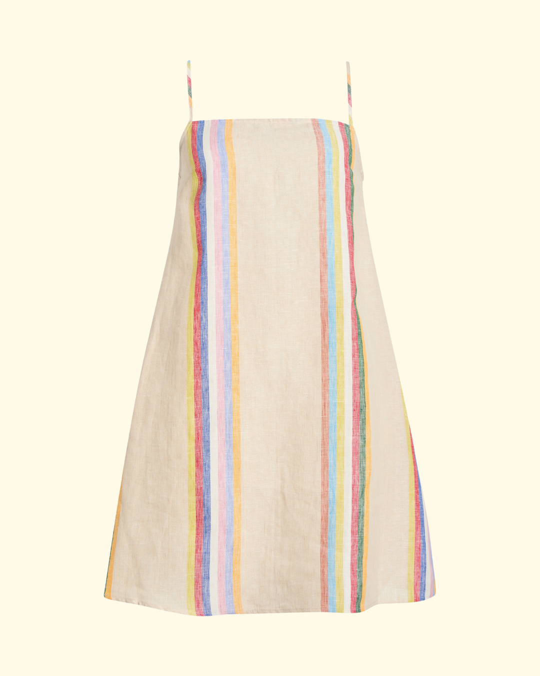 Laura Linen Mini Dress | Day Trip Stripe