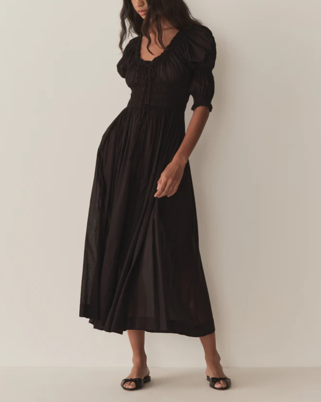 Ischia Dress | Black