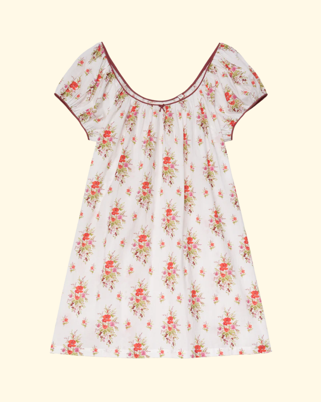 Julia Dress | Rose Petit Bouquet De Chamonix