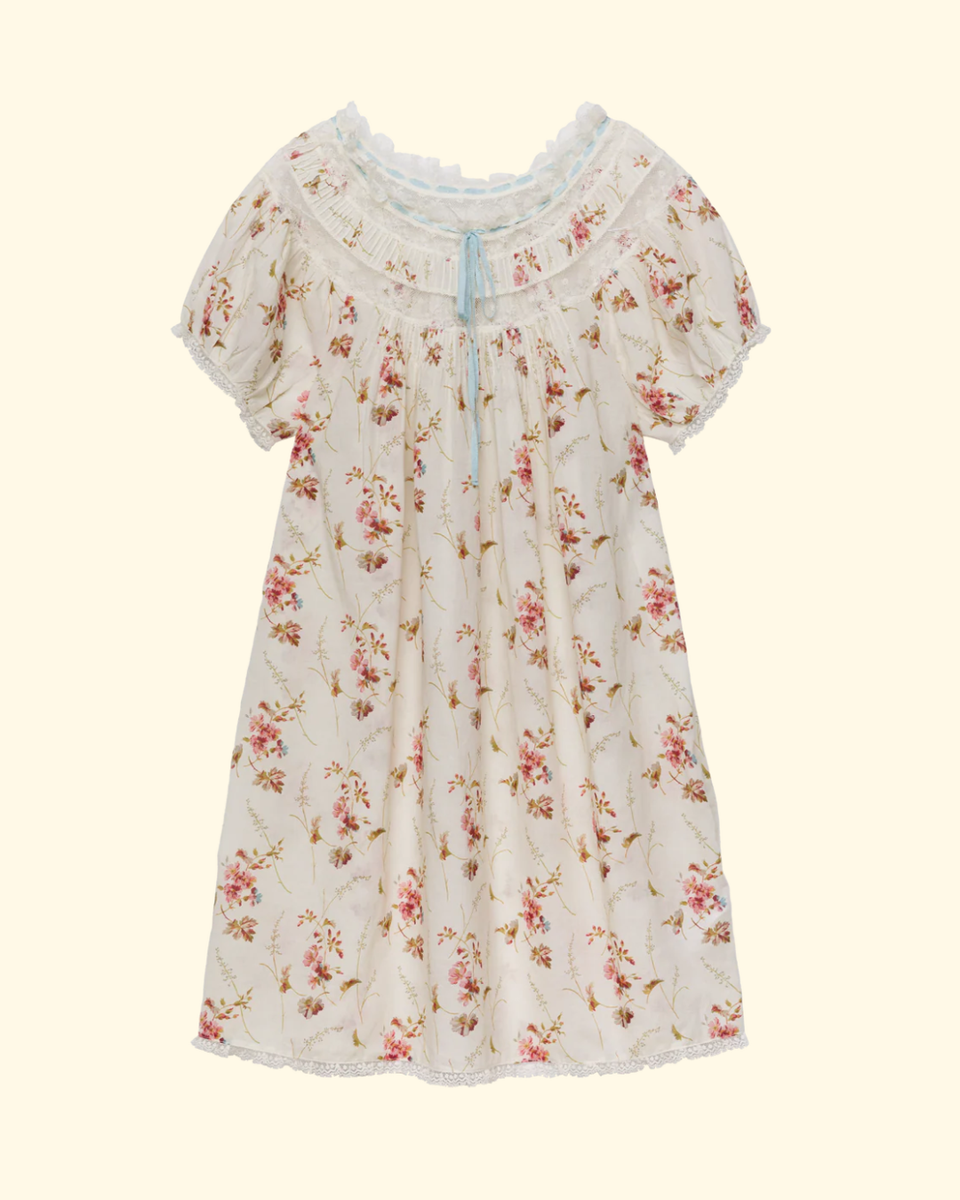 Daphne Dress | Blanc Prairie Rose