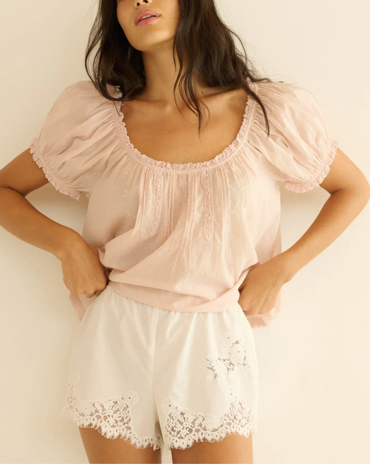 Frederica Top | Blush